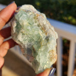 Elevated Calm Raw Fluorite Chunk