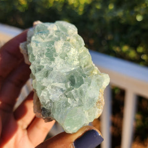 Elevated Calm Raw Fluorite Chunk