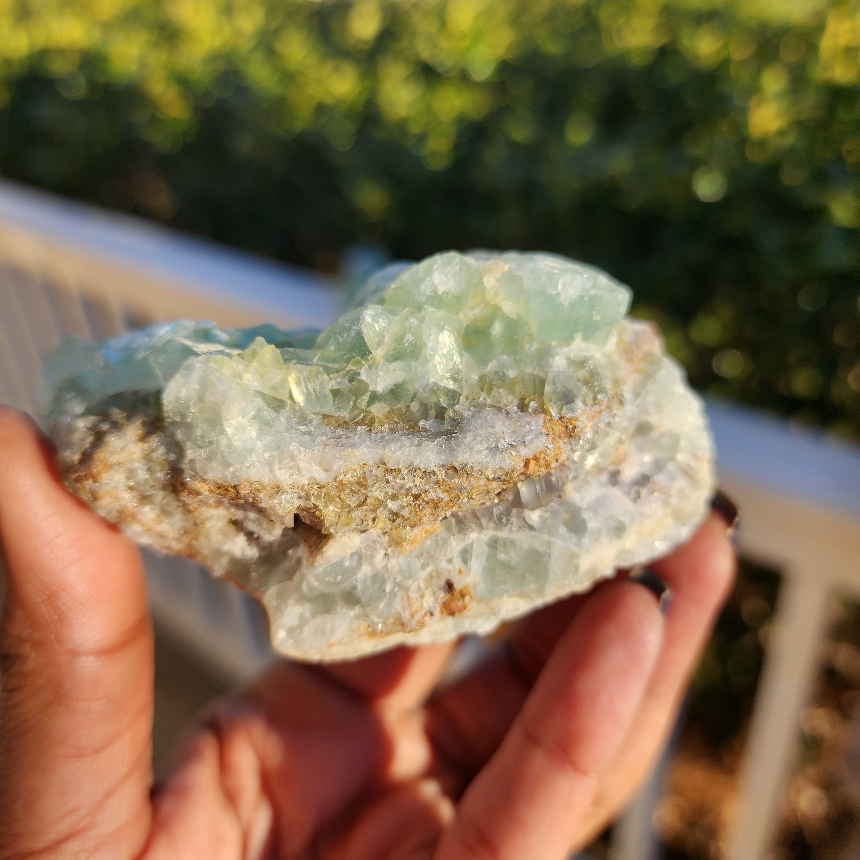 White fluorite on sale