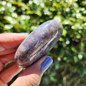 Elevated Calm Indian Agate Palm Stone
