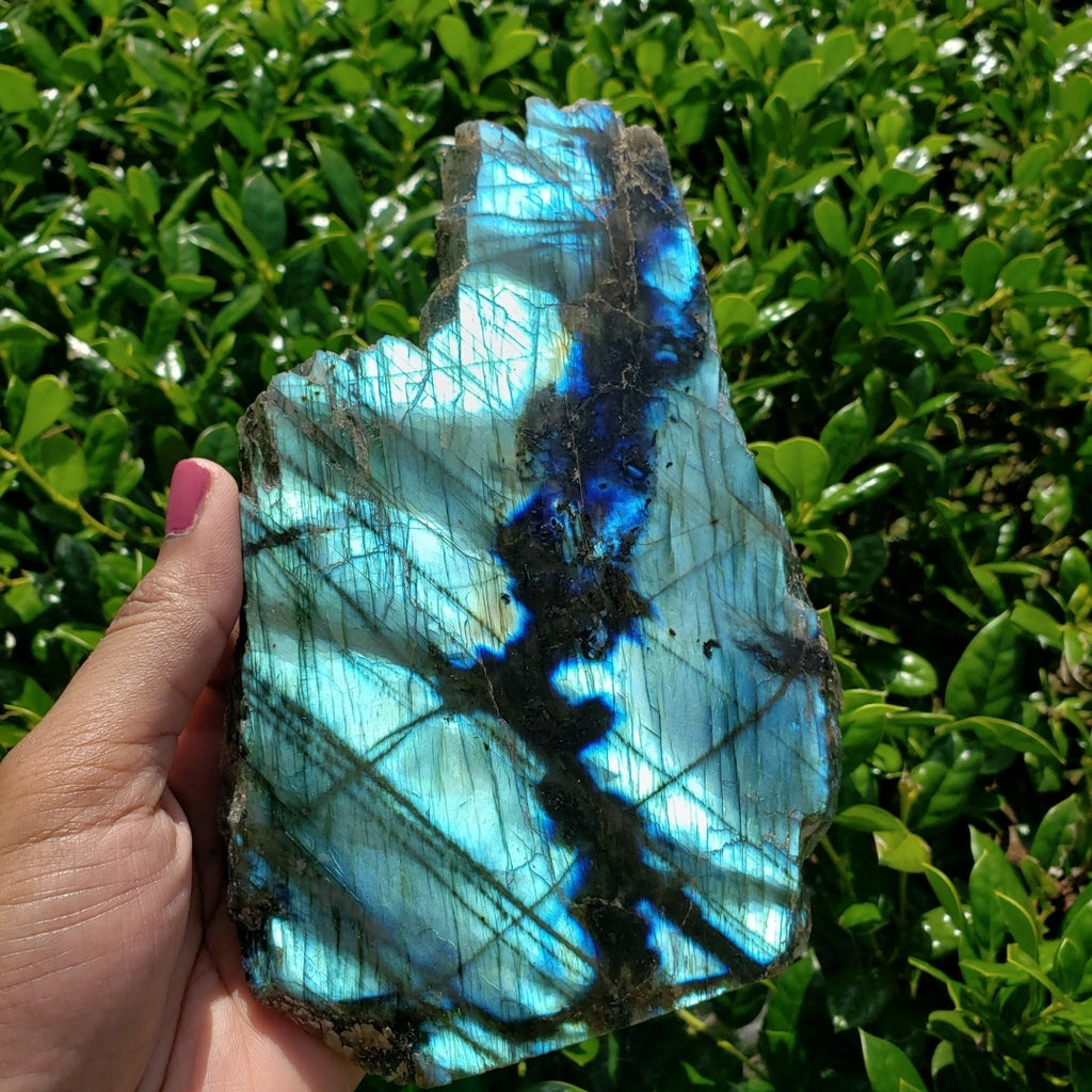 Elevated Calm Flashy Labradorite Slab