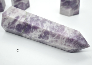Elevated Calm Lepidolite Tower