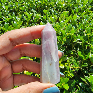 Elevated Calm Pink Tourmaline Tower