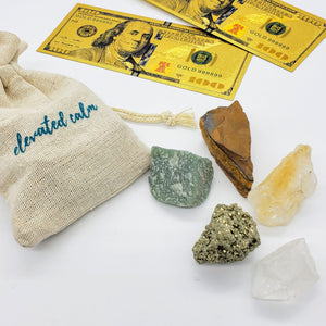 Prosperity & Abundance Stone Set - Raw