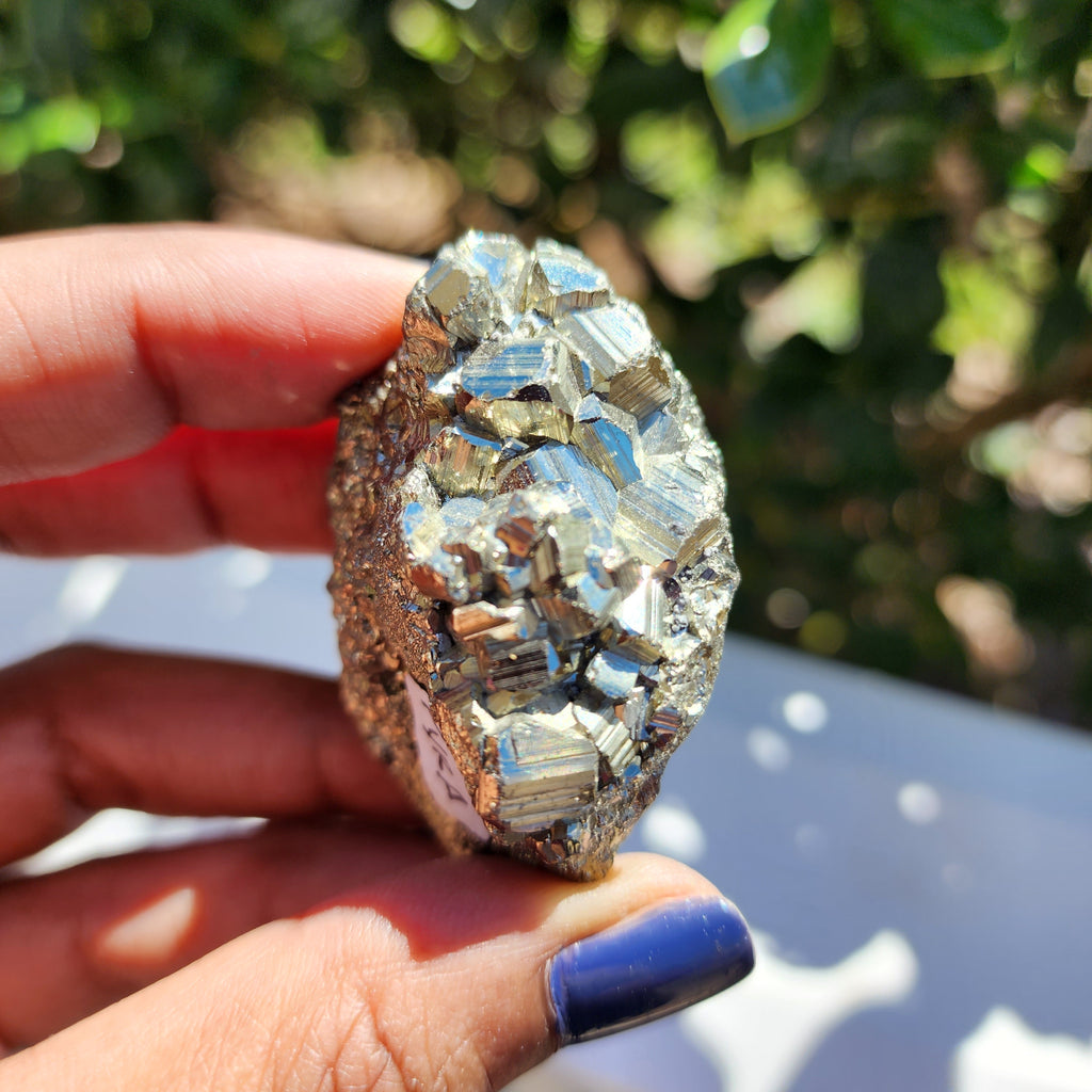 Elevated Calm Pyrite Cluster