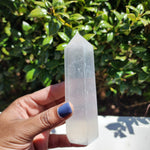Elevated Calm Selenite Tower