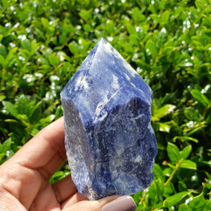 Elevated Calm Sodalite Top Polished Point