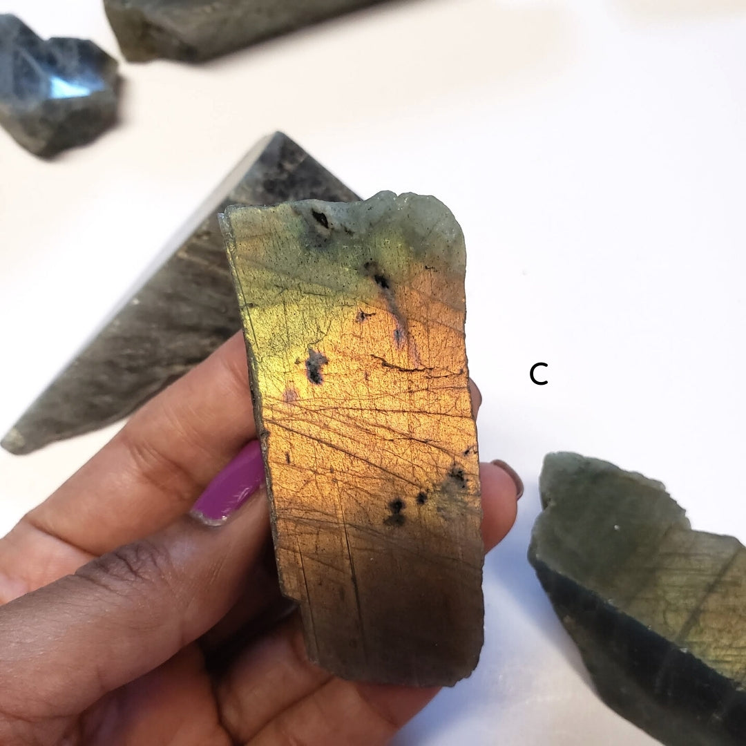 Labradorite Mini Slab - Sunset