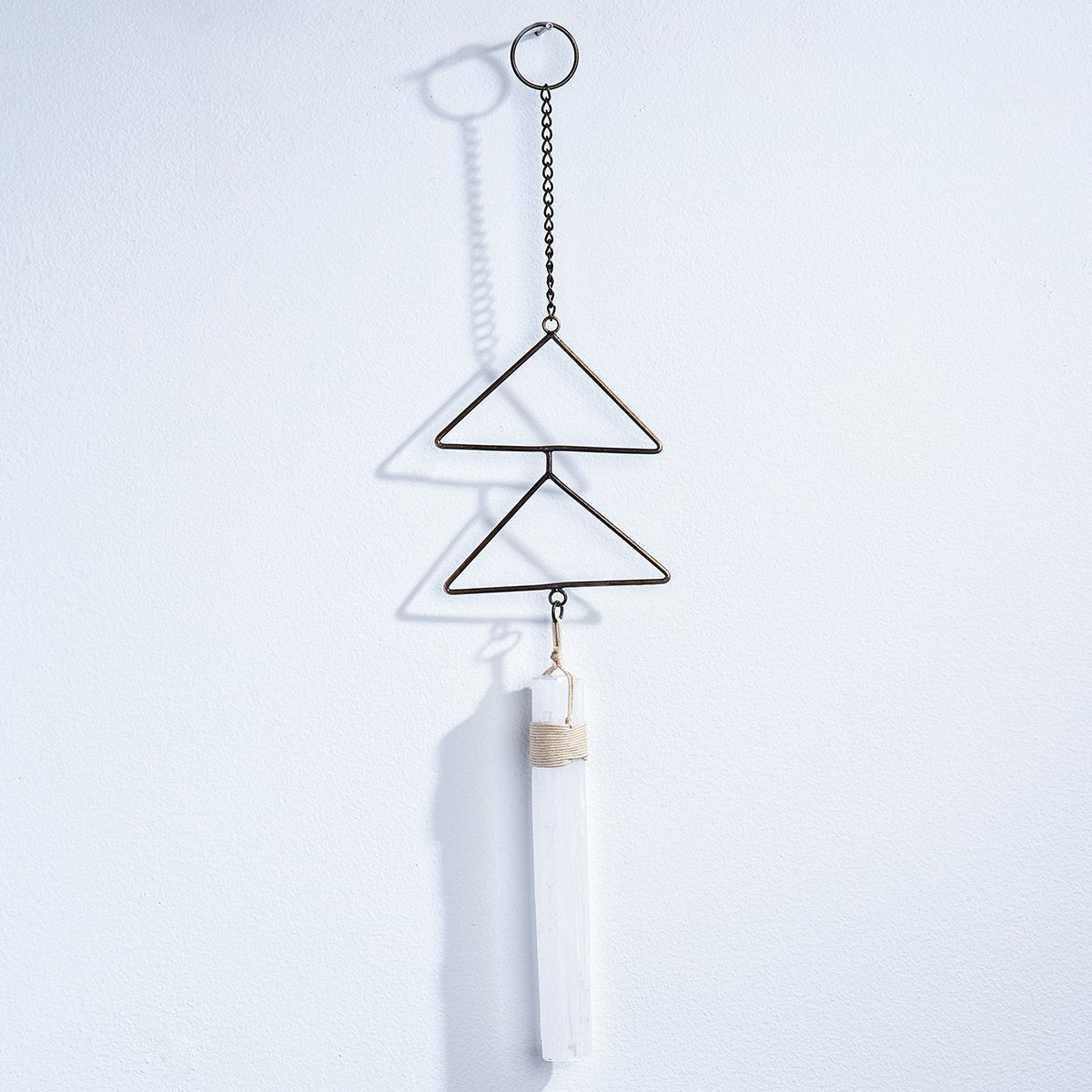 Selenite Wall Hanging - Elevated Calm